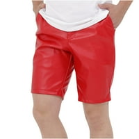 Kratke kratke hlače za muškarce Hlače Muškarci Teret Visokog atletika Crveno s