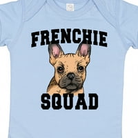 Inktastični slatki francuski buldog Frenchie Squad dar dječak ili dječji dječji bodysuit