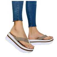 Ženska plus veličina Ležerne prilike Boja koja odgovaraju flip-flop sandale i papuče