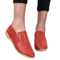 Aaiaymet ženske casual cipele sa lukom potporni modni ženski prozračne čipke cipele casual cipele, crvena