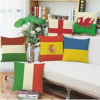 Španska zastava uzorak bacanja jastučna futrola za jastuk za jastuk posteljina jastučnica home kauč