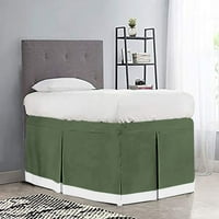 Dorm soba sa krevetom - Koledž dvostruki ton spavaća suknja - Dvije tonske posteljine - College spavaće