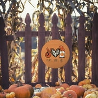 Wmkox8yiii ukras za Halloween Dobrodošli ukras za dog zida pasa Viseći obiteljski vrt