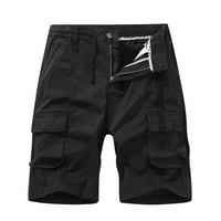 CLLIOS muške kratke hlače plus veličina Multi džepovi Hlače Radne taktičke kratke hlače Izdržljiv planinarski teretni kratke hlače