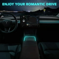 Auto interijer Neon Light App Control LED traka RGB svjetlo za Tesla Model y