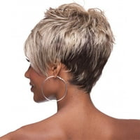 Duge perike za crne ženske zamjene kose perike kratke crne perike Žene Normalne vrste kose Ravne perike