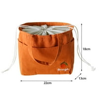Pontos vrećica za ručak Veliki kapacitet vlaga-otporan na ručni ručni japanski stil tkanine Putnici