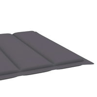 Jastuk za sunčanje Antracit 78,7 x27.6 X1.2 tkanina