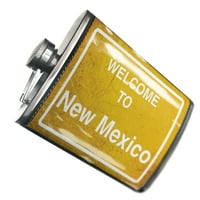 Filk Yellow Road znak Dobrodošli u New Mexico
