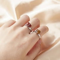 Prstenovi Zircon Prstenovi Dame Day nakit Djevojke prstenovi modni nakit
