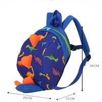 Yinguo školska sezona studentski ruksak Dječji slatki smiješni repni dinosaur uzorak zipper crtani torba