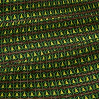 Onuone pamučni dres crne tkanine veseli božićni opskrbljivanje opskrbe Ispisuje šivanje tkanine sa dvorištem