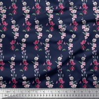 Lišće tkanine Soimoi Rayon i cvjetno kosijano dekor od tiskanog dvorišta široko