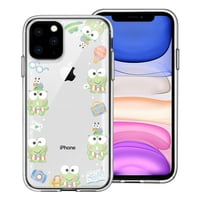 iPhone Pro Case Sanrio Cute Clear Soft Jelly Cover - Happy Kerokerokeroppi