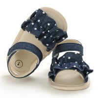 Binmer Toddler Kids Baby Boys Girls GUME STAR GUMENA ​​Sandale Neklizne prve cipele za hodanje