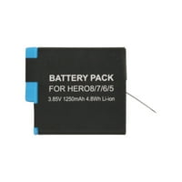 - Zamjena baterije za GoPro AHDBT-kameru - kompatibilan sa SPJB1B Potpuno dekodiranom baterijom