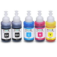 Kompatibilna zamjena za Epson bocu tinte 5pk - crna, cijan, magenta, žuta