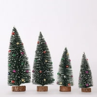 Božićno drvsko mini božićno drvce Malo drvo DIY desktop mini božićni dekor