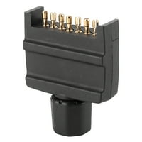 Pin ravni muški utikač priključni priključni priključni adapter crni za komercijalni automobil