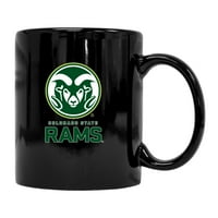 Colorado State Rams Crna keramička krigla