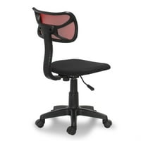 Online teretana CB stol uredski stol okretni stol Podesivo sjedalo, crno-crveno