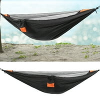 Ymiko pakirajte hammock, jednogase sa komarcem sa komarcem Kompaktni za piknik pokrivač za vlažnu zaštitnu