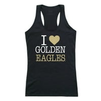 Ljubav Univerzitet Oral Roberts Golden Eagles Ženski tenk Top Black XX-Large