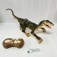 Daljinski upravljač Dinosaur igračke za djecu, hodanje velociraptora za hodanje, 2.4GHz elektronski