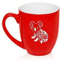 OZ Velika bistro šoljara keramička kava čaj čaša Čaša Fancy Koala Bear