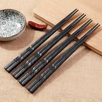 Cuiyou 10pairs japanski štapići za više od legure bez klizanja Hrana servira Sticks Kuhinjski pribor