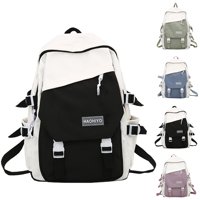 Ženski školski ruksaci školski torba za tinejdžere Djevojke studentske kolekcije torbe za djevojke dječake-crno