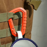 Vanjski karabiner molle kopča za privjesak za ključeve ruksak D-prsten sigurnosna kopča