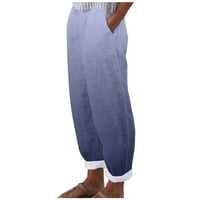 Teretne hlače za zazor žena ispod 20 dolara, plus veličine Dan neovisnosti Ležerne ljeto Loose Džep
