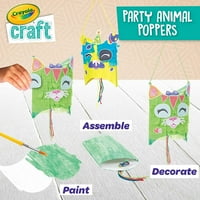 Crayola Craft Confetti Party Animal Poppers