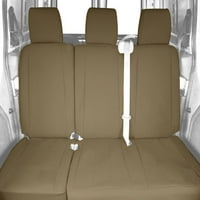 Caltrend Stražnji podijeljeni stražnji i čvrsti jastuk Duraplus Seat Seat za 2003- Saturn Ion - ST330-06DA bež umetci i obloži