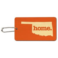 Oklahoma OK Početna State Solid Orange službeno licencirani kofer prtljage prtljage