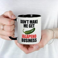 Cafepress - Jalapeno Poslovna krigla - OZ Keramička krigla - Novelty caffe čaj čaj