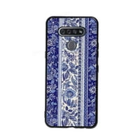 Jardin-Bleu-Wild-cvjetovi - Telefonska futrola za LG Q za žene Muška Pokloni, Mekani silikonski stil