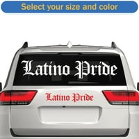 Latino Pride naljepnica naljepnica Die Cut - samoljepljivi vinil - Vremenska zaštitna - izrađena u SAD