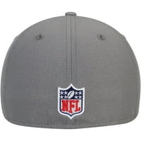 Muški novi Era Graphite Green Bay Packers Storm 59Fifty ugrađeni šešir