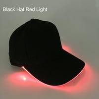 Lomubue Modni unise Solid Color LED svjetlosni bejzbol hat božićna zabava vrhunska kapa