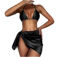 SOLACOL seksi bikini kupaći kostimi za žene modni bikini sa podlogom za prsa bez čelika podržava seksi