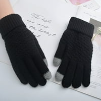 Rukavice elastične manžetne rukavice pune prste na dodir zaslon za automatsku runu obložene rukavice