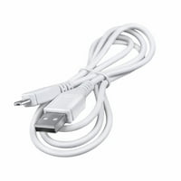 Na 3,3ft bijeli mikro USB podaci za sinkronizirani kabelski kabelski kabel za zamjenu Vulcan Electronics