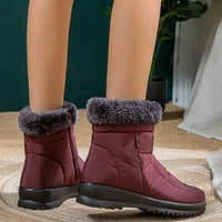 Adviicd čizme za žene za žene slatke čizme za snijeg Žene Veličine Žene čizme za snijeg jesen i zimska