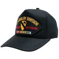 Muški visoki profil 1. konjanik Division Army Vijetnam Veteran USA napravila je šešir