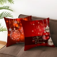 Poklopac jastuka za božićne božićne boje