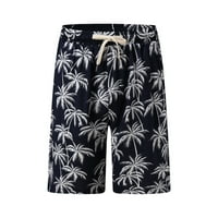 B91XZ kratke hlače za muškarce Muškarci Ljeto tiskovina kratkih hlača labava casual kratka modna Theter
