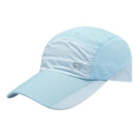 Šeširi za muškarce Žene Unise Mrežni kapu Prozračna radna kapa za šešir Obična suncobrana Baseball Cap