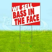 Prodajemo bas u znaku dvorišta za lice, uključuje udjel metalnih koraka